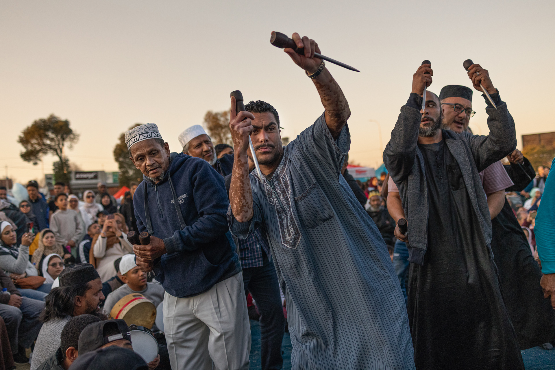 L to R – Yaseen, Moegamat Yassien Sallie, Ebrahim Salie,
